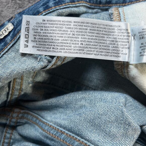 Ariat M2 Relaxed Bootcut Jeans Mens 36X32 Blue Denim Medium Wash‎ Western Cowboy - Picture 8 of 10